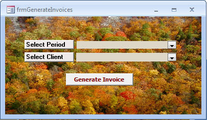 Time-tracking and invoicing database
