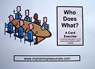 Who Does What? – Trustees & Staff